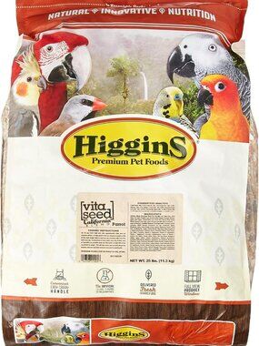 25 lb California Blend Bird Food - Nutritious Mix for Parrots, Cockatiels & More